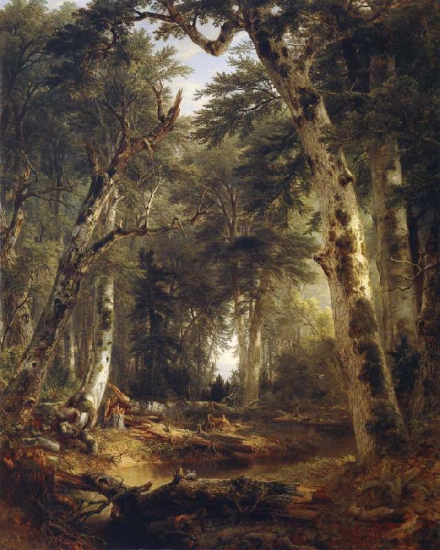 Asher Brown Durand In the woods China oil painting art